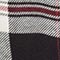 SCHWARZ/ DUNKELROT/ ECRU