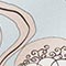 HELLBLAU/ BEIGE/ GELB