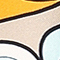 BEIGE/ HELLBLAU/ ORANGE
