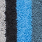 BLAU/ SCHWARZ/ GRAU GESTREIFT