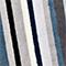 HELLGRAU/ BLAU/ CREME GESTREIFT