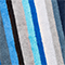 BLAU/ SCHWARZ/ GRAU GESTREIFT