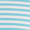 HELLBLAU/ WEISS GESTREIFT