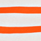 ORANGE/ WEISS
