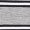 GRAU/ SCHWARZ GESTREIFT