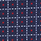DUNKELBLAU/ WEISS/ ROT