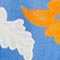 HELLBLAU/ WEISS/ ORANGE