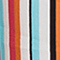 ORANGE/ WEISS/ MINT GESTREIFT