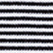 SCHWARZ/ WEISS GESTREIFT