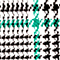 SCHWARZ/ WEISS/ GRÜN