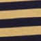 NAVY/ GOLD GESTREIFT