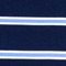 BLAU/ WEISS/ HELLBLAU GESTREIFT