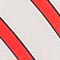 CREME/ ROT GESTREIFT