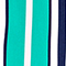 GRÜN/ WEISS/ BLAU GESTREIFT