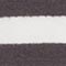 OFFWHITE/ DUNKELGRAU GESTREIFT