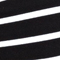 SCHWARZ/ WEISS GESTREIFT