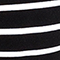 SCHWARZ/ WEISS GESTREIFT