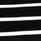 SCHWARZ/ WEISS GESTREIFT