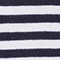 NAVY/ WEISS GESTREIFT