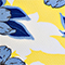 BLAU/ GELB/ ECRU