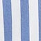 BLAU/ WEISS GESTREIFT