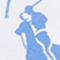 HELLBLAU/ WEISS