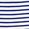 BLAU/ WEISS GESTREIFT