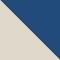CREME/ BLAU