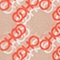 ROT/ BEIGE/ LILA