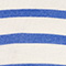 BLAU/ WEISS GESTREIFT