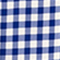 BLAU/ WEISS KARIERT