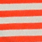 ORANGE/ WEISS GESTREIFT