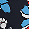 DUNKELBLAU/ BLAU/ ROT