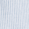 HELLBLAU/ WEISS GESTREIFT