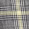 GRAU/ SCHWARZ/ GELB KARIERT