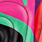 PINK/ SCHWARZ/ ROT
