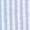 HELLBLAU/ WEISS GESTREIFT
