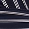 NAVY/ ECRU GESTREIFT