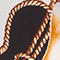 BRAUN/ ECRU/ SCHWARZ