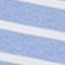 HELLBLAU/ WEISS GESTREIFT
