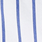 WEISS/ BLAU GESTREIFT