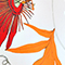 WEISS/ ROT/ ORANGE