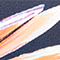 DUNKELBLAU/ WEISS/ ORANGE