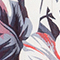CREME/ DUNKELBLAU/ ROT