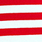 ROT/ WEISS GESTREIFT