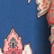BLAU/ ECRU/ HELLROT