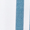 WEISS/ PETROL GESTREIFT
