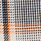 ORANGE/ WEISS/ SCHWARZ KARIERT