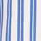 WEISS/ BLAU GESTREIFT