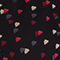 SCHWARZ/ PINK/ GRAU GEMUSTERT
